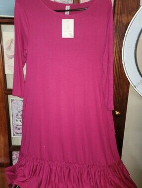 Brand New Zenna Premiem Outfitters Women's Long Sleeve Dress